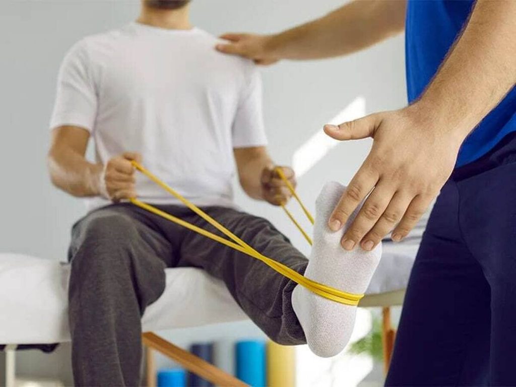  آمادگی جهت جلسات فیزیوتراپی